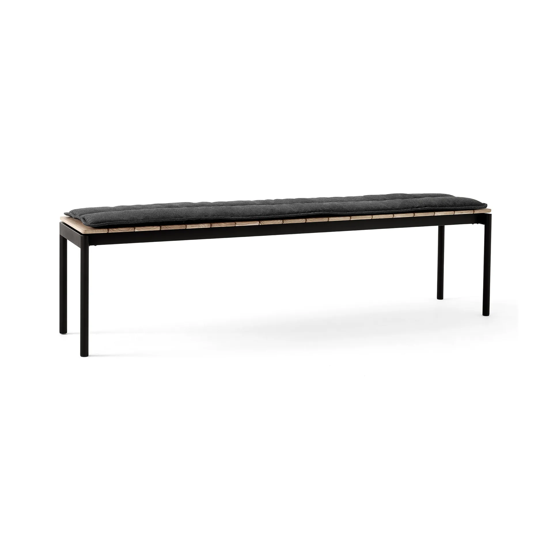 Ville AV28 seat cushion 180x40 cm, Heritage charcoal &Tradition