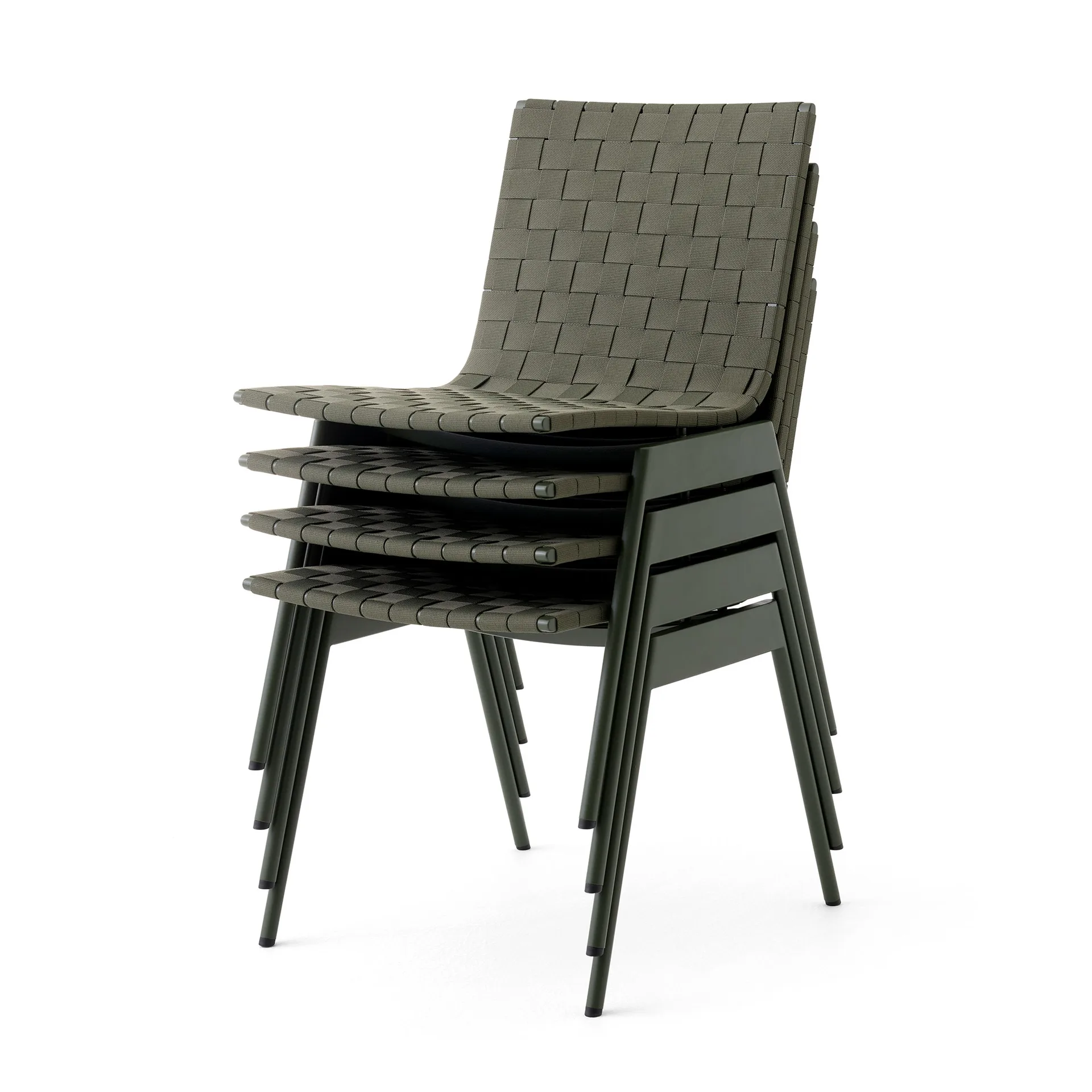 Ville Outdoor AV33 chair, Bronze green &Tradition