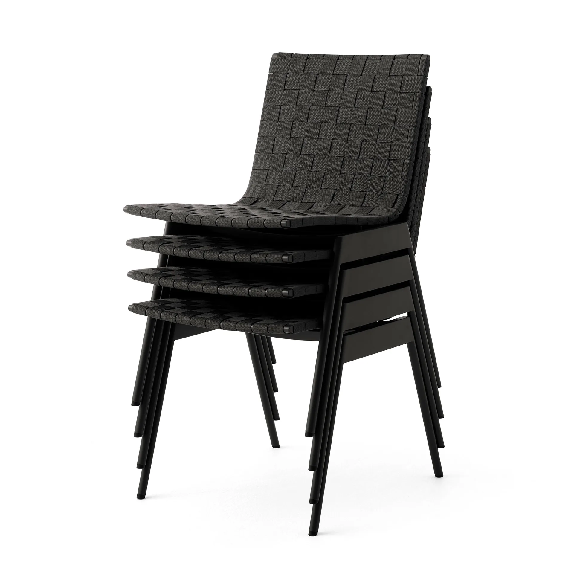 Ville Outdoor AV33 chair, Warm black &Tradition
