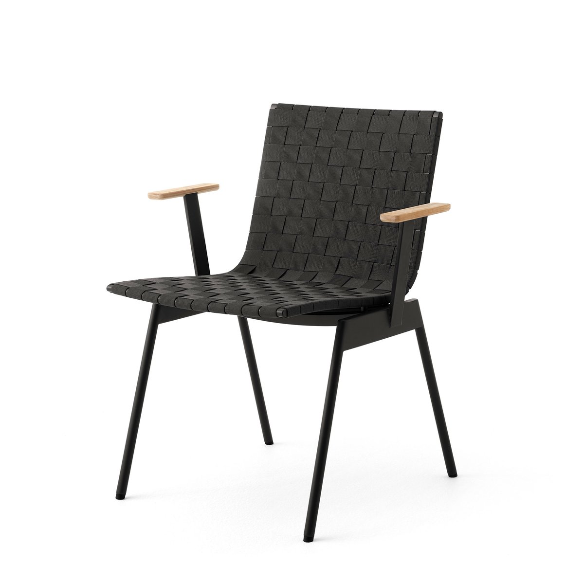 &Tradition Ville Outdoor AV34 chair Warm black | Scandinavian Design | Garden chairs | Black