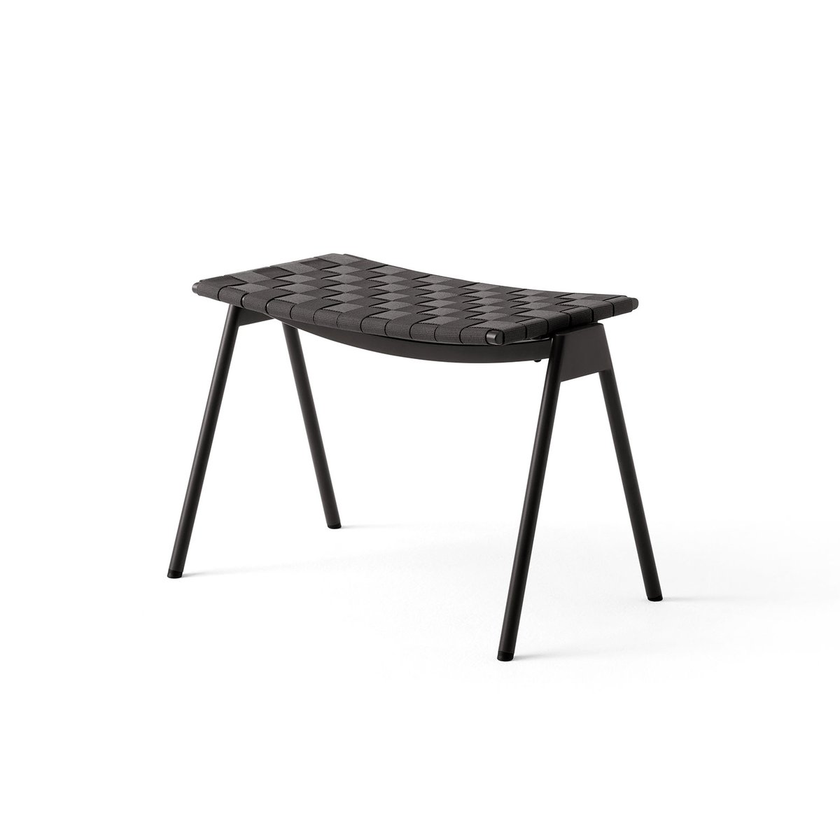 &Tradition Ville Outdoor AV46 footstool Warm black | Scandinavian Design | Black