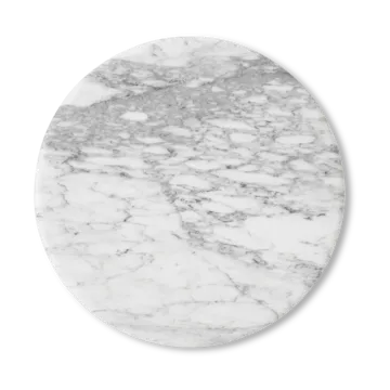 Wire Stool VP11 tabletop Ø38 cm - Marble Bianco Carrara - &Tradition