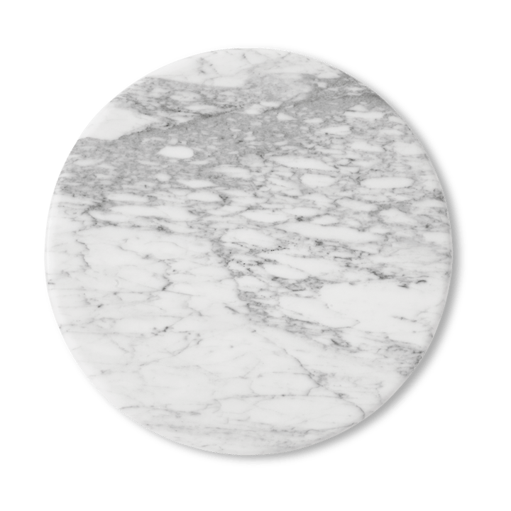 Wire Stool VP11 tabletop Ø38 cm - Marble Bianco Carrara - &Tradition