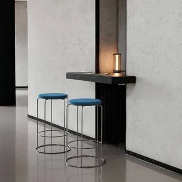 Wire VP15 bar stool - Stainless steel, 65 cm - &Tradition