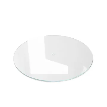 WIre VP17 coffee table - Stainless steel-glass, Ø74x36 cm - &Tradition