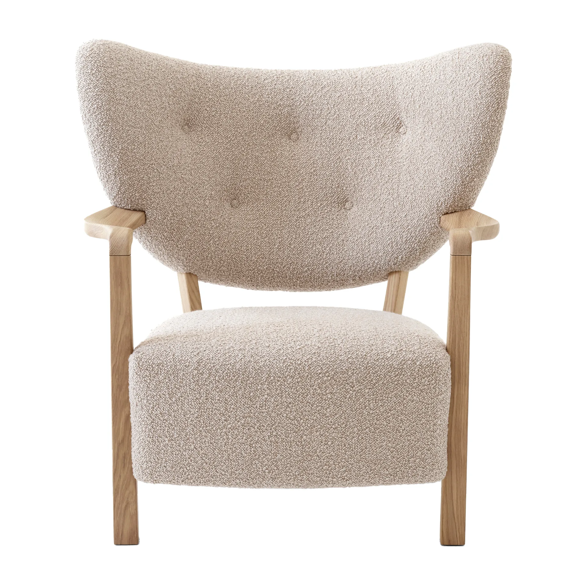 Wulff Lounge Chair ATD2 armchair, Oiled oak-Karakorum &Tradition