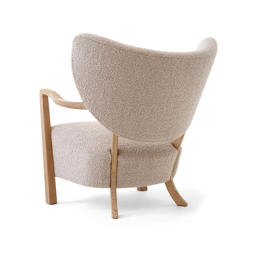 Wulff Lounge Chair ATD2 armchair, Oiled oak-Karakorum &Tradition