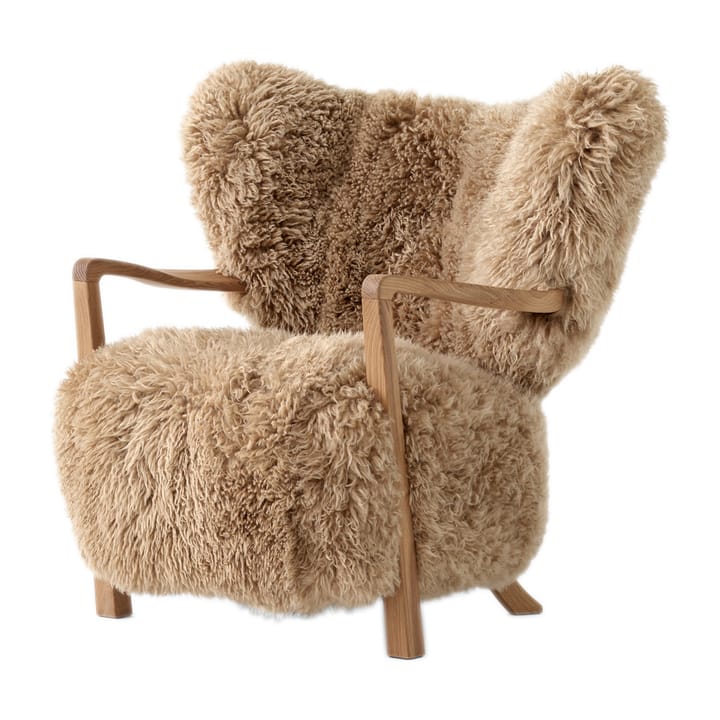 Wulff Lounge Chair ATD2 armchair - Oiled oak-Sheepskin honey - &Tradition