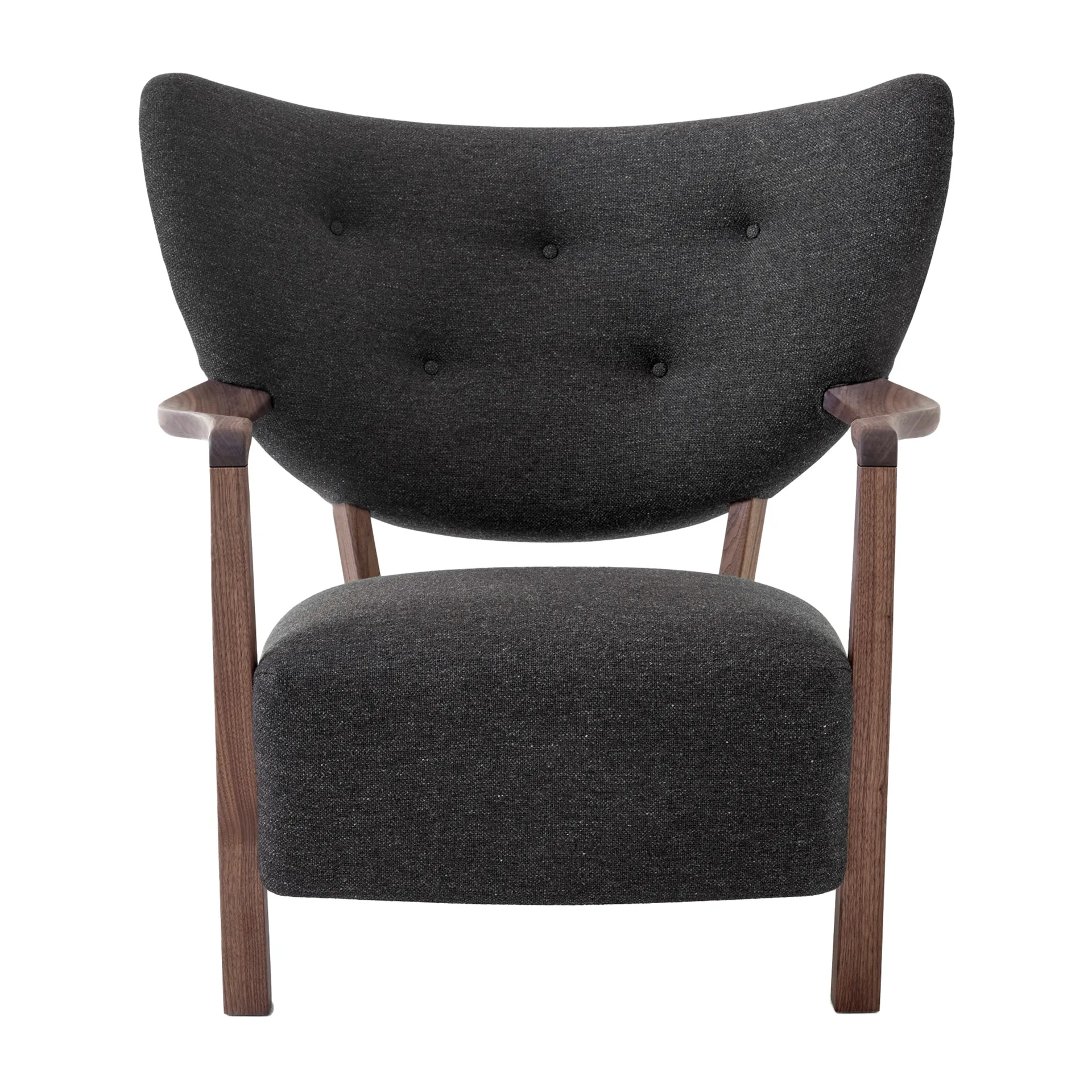 Wulff Lounge Chair ATD2 armchair, Oiled walnut-Hallingdal &Tradition