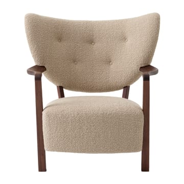 Wulff Lounge Chair ATD2 armchair - Oiled walnut-Karakorum - &Tradition