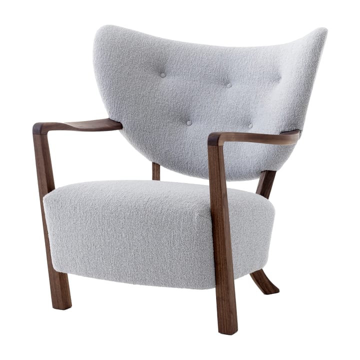 Wulff Lounge Chair ATD2 armchair - Oiled walnut-Karandash - &Tradition