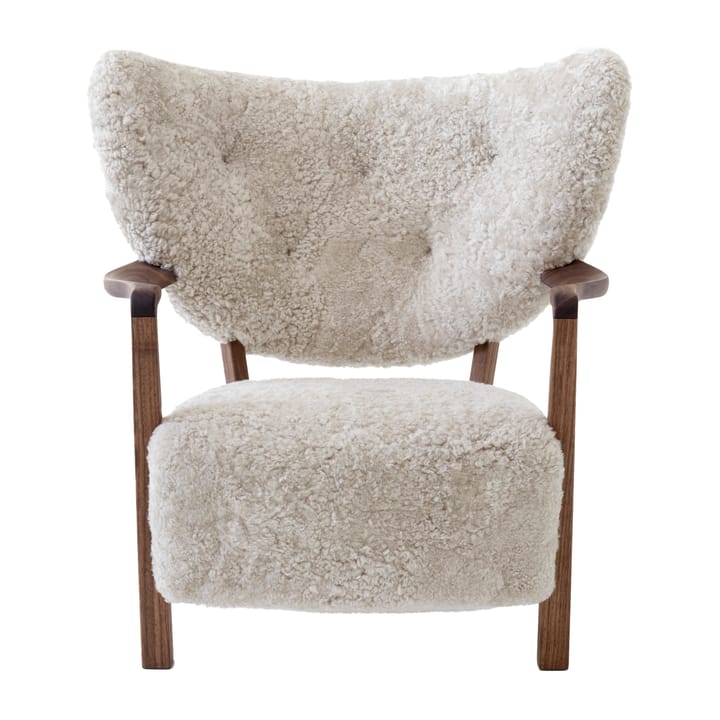 Wulff Lounge Chair ATD2 armchair, Oiled walnut-Moonlight &Tradition