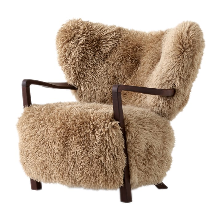 Wulff Lounge Chair ATD2 armchair - Oiled walnut-Sheepskin honey - &Tradition