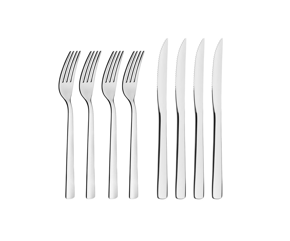 Tramontina Steak cutlery 8 pieces Stainless steel