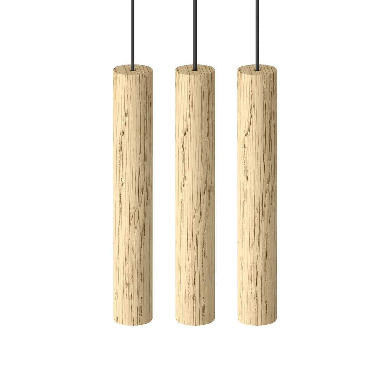 Umage 3 Chimes lamp oak | Scandinavian Design | Pendant lamps | Brown