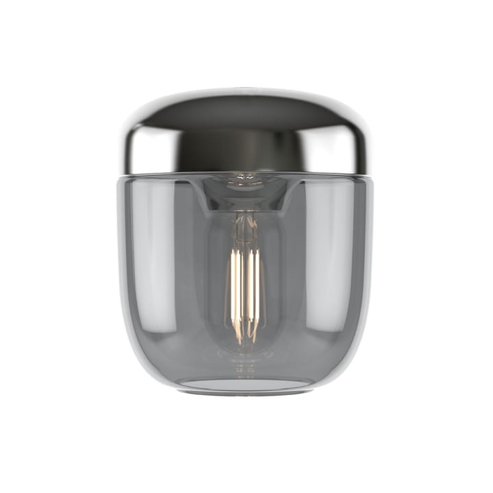 Acorn lamp shade polished steel - Smoked - Umage