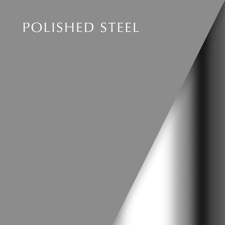 Acorn lamp shade white - polished steel - Umage