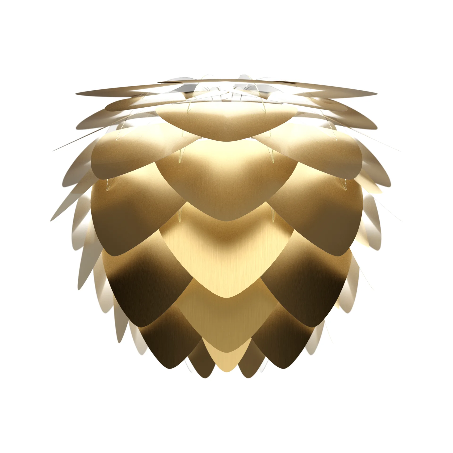 Aluvia lamp brushed brass, 40 cm Umage