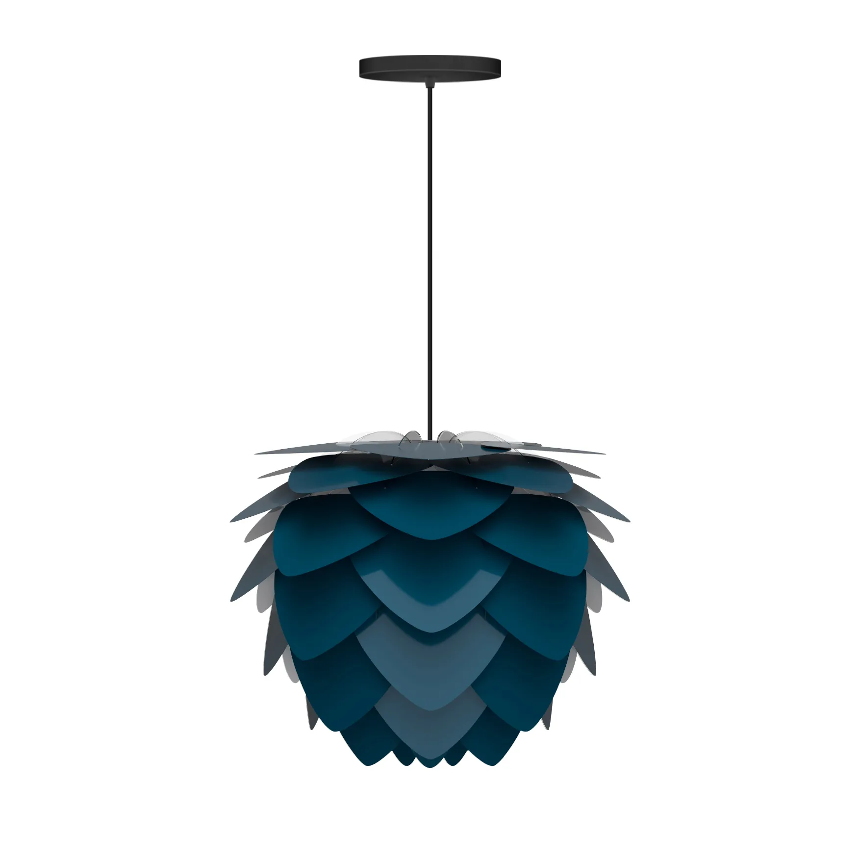 Aluvia lamp petrol blue, 40 cm Umage