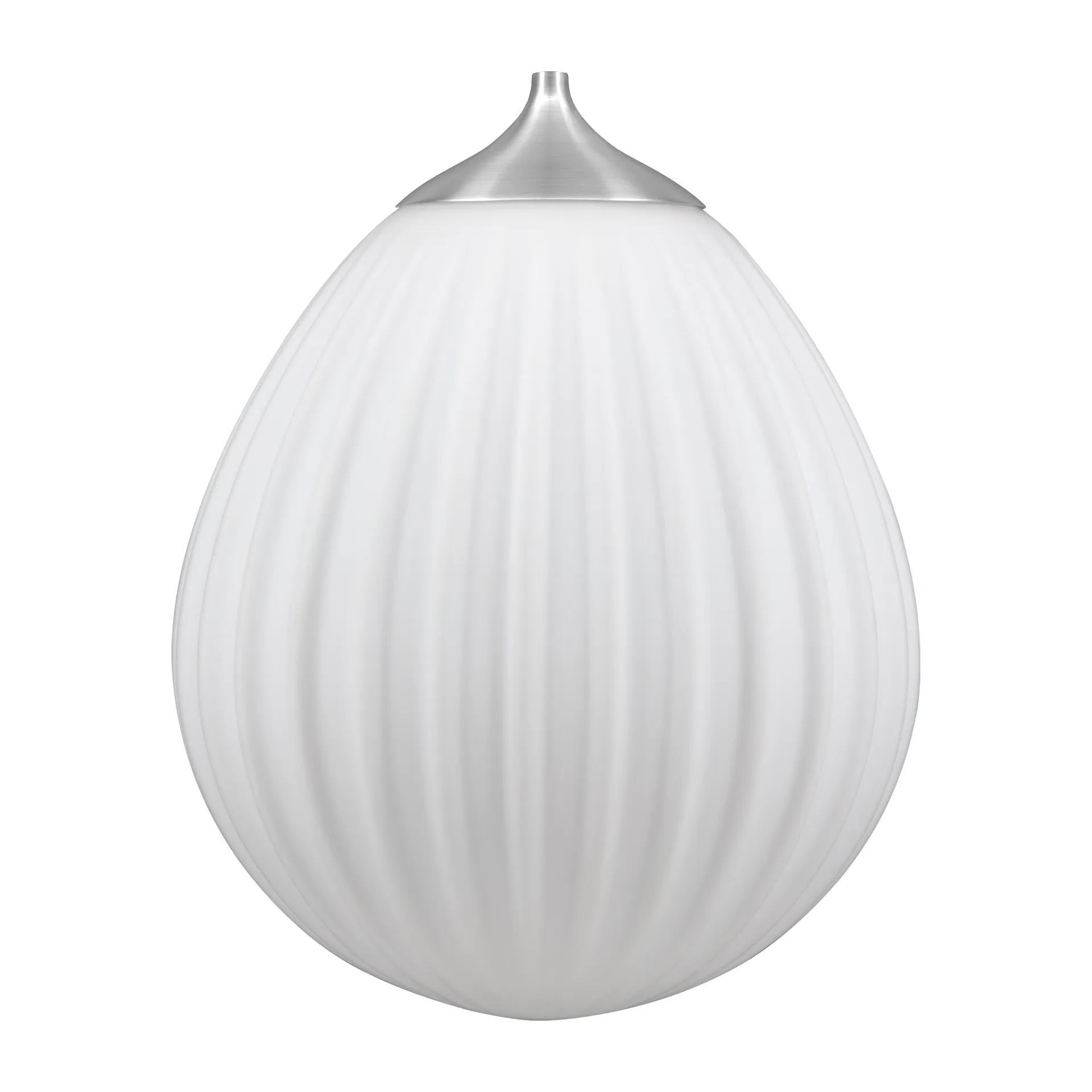 Around The World lamp shade pendant lamp white, Brushed steel Umage
