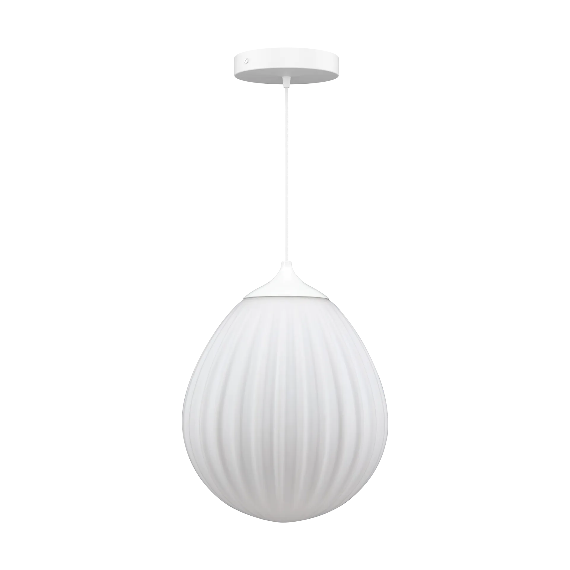 Around The World pendant medium, White Umage