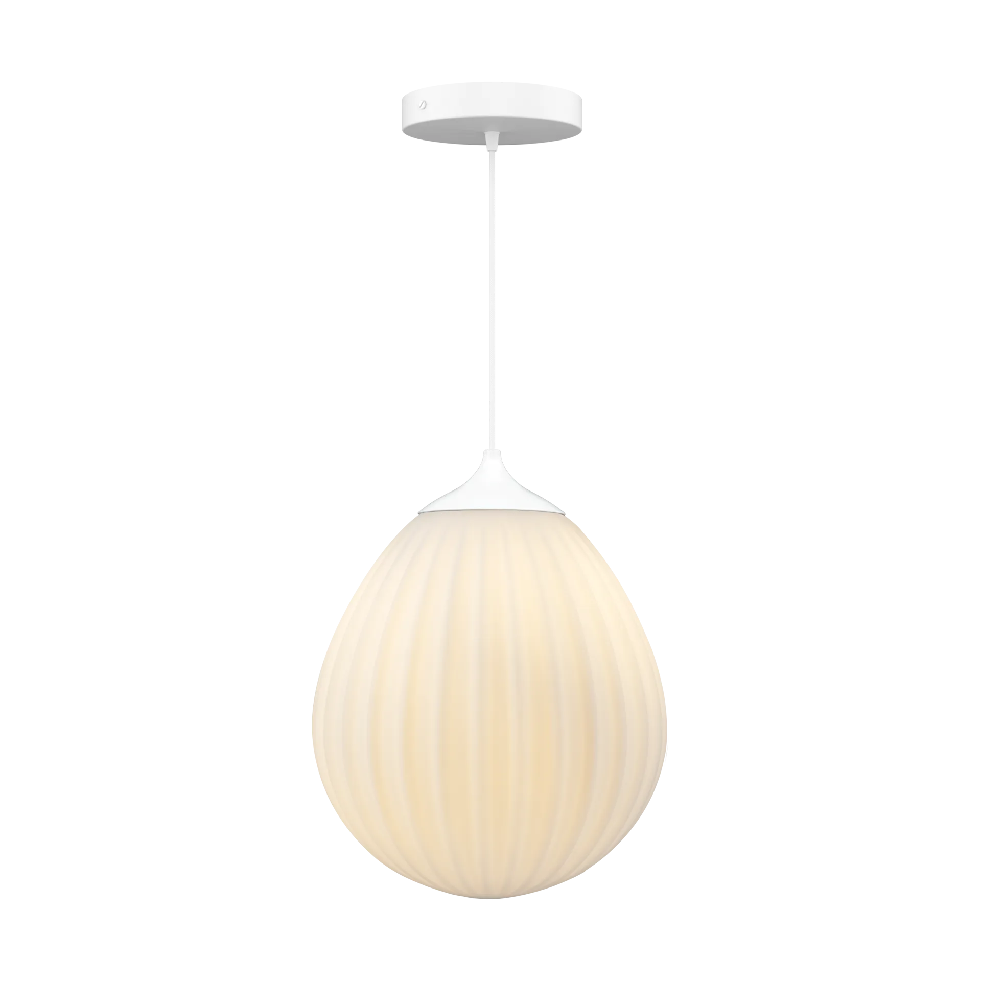 Around The World pendant medium, White Umage