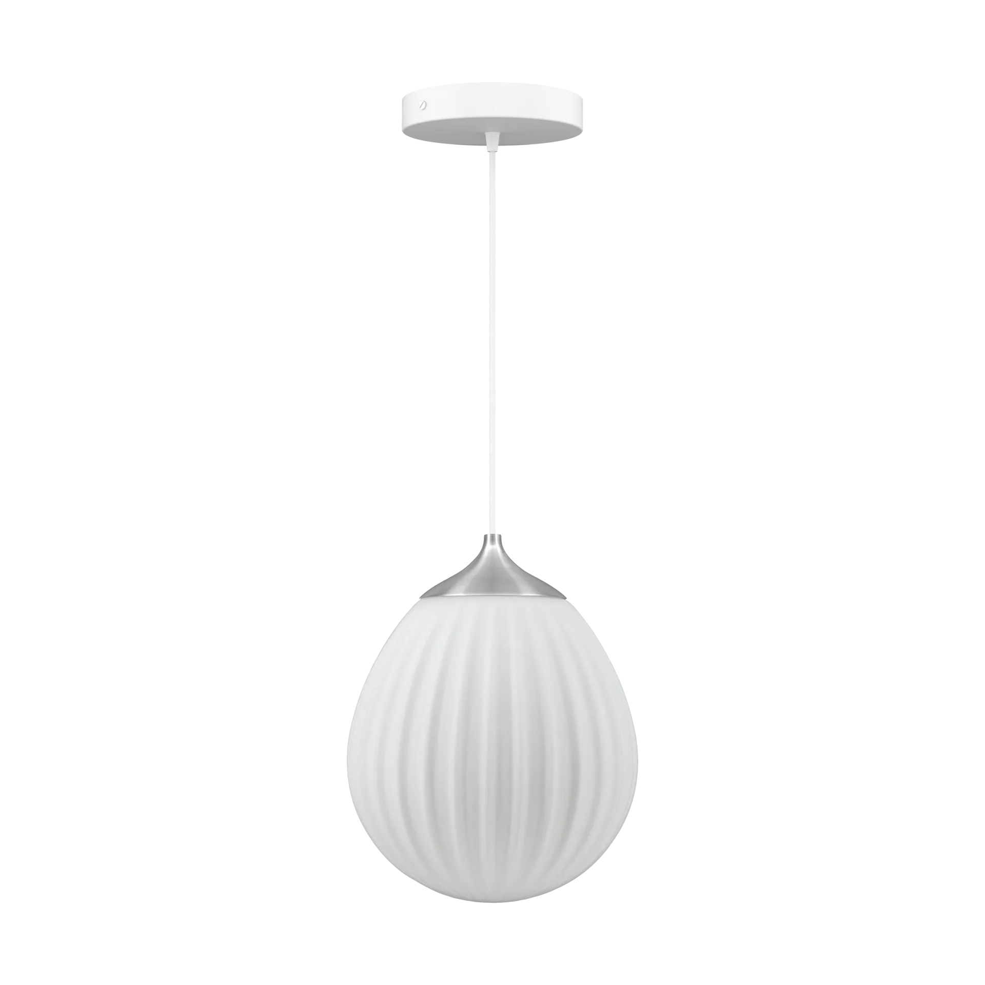 Around The World pendant mini, Brushed steel Umage