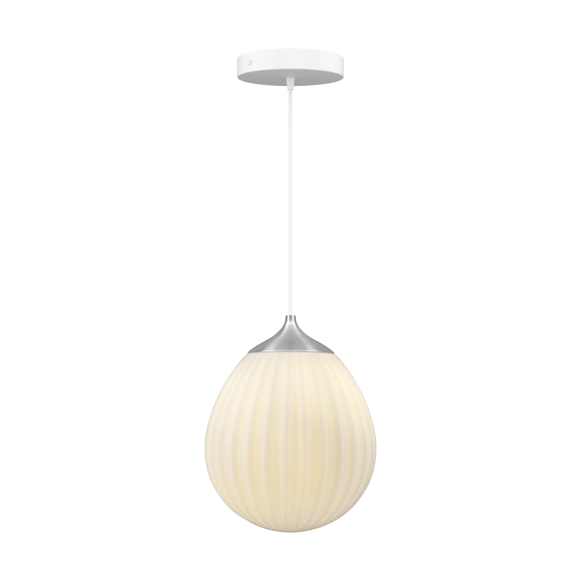Around The World pendant mini, Brushed steel Umage