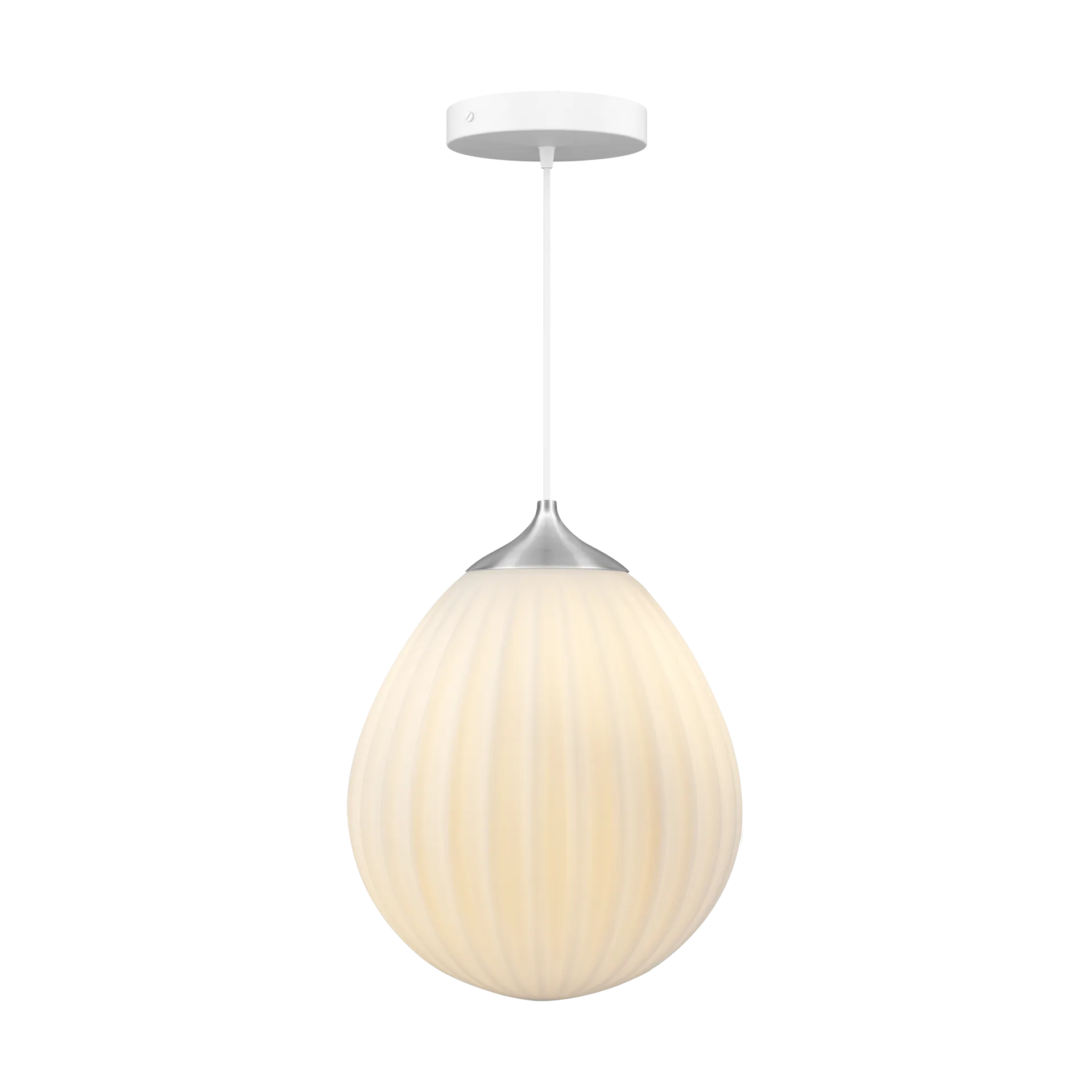 Around The World pendant mini, Brushed steel Umage