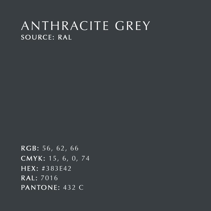 Asteria ceiling lamp - anthracite (grey) - Umage