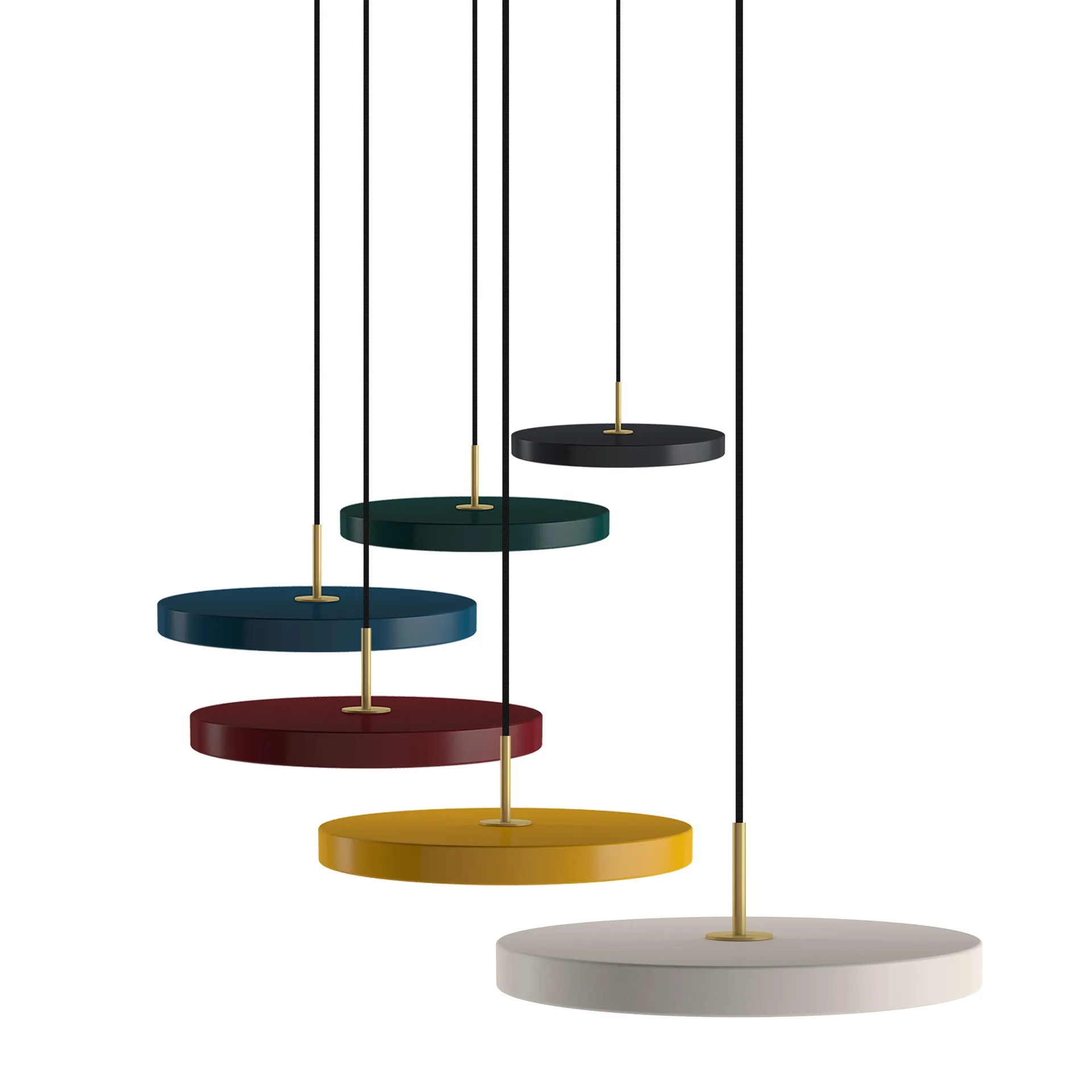 Asteria ceiling lamp, Glass Umage