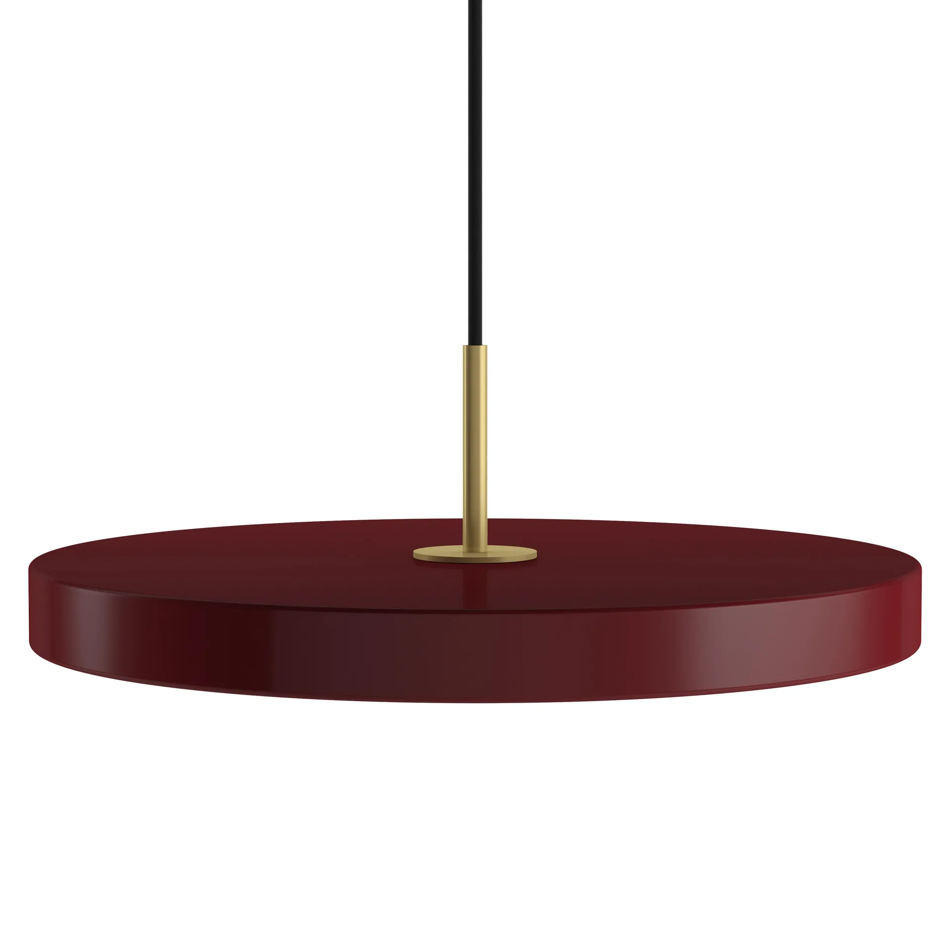 Asteria ceiling lamp, ruby (wine red) Umage