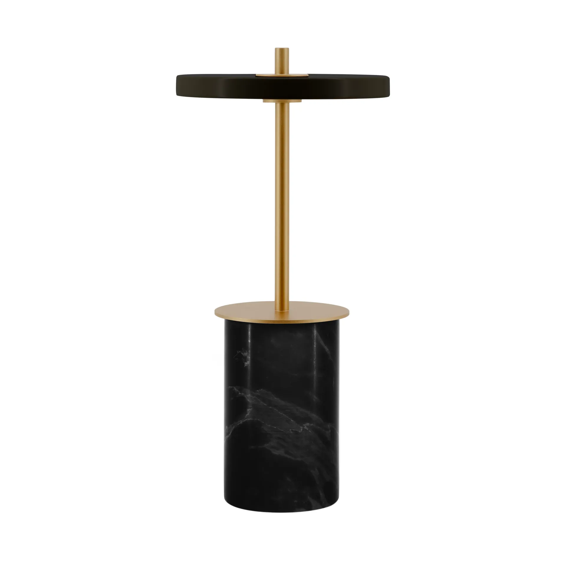 Asteria Move Mini table lamp Ø12x25,5 cm, Black marble Umage