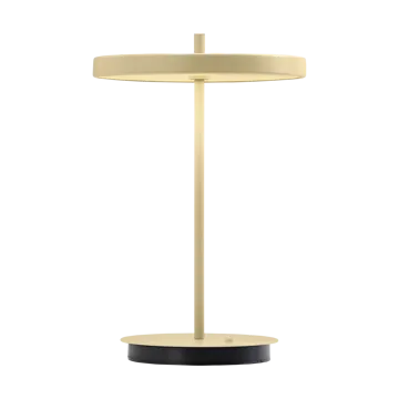 Asteria Move portable table lamp - Monochrome-butter yellow - Umage