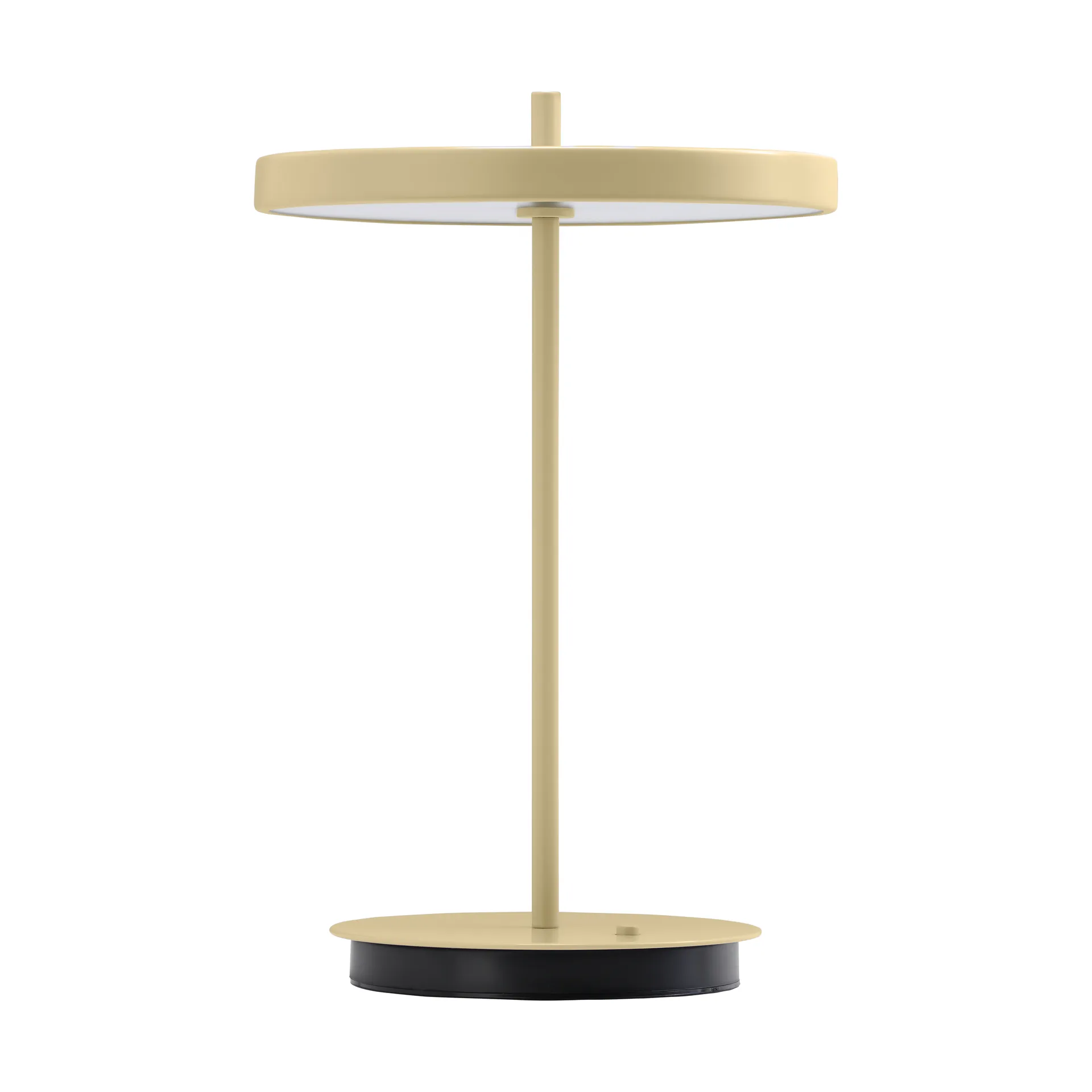 Asteria Move portable table lamp, Monochrome-butter yellow Umage