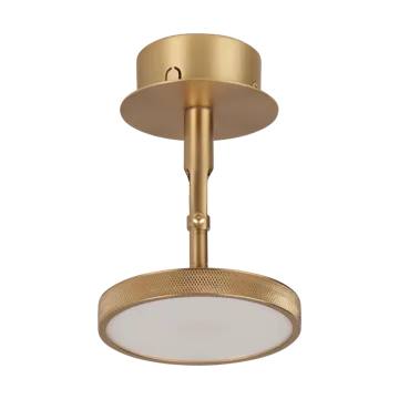 Asteria Spot ceiling and wall lamp Ø12 cm - Polished brass - Umage