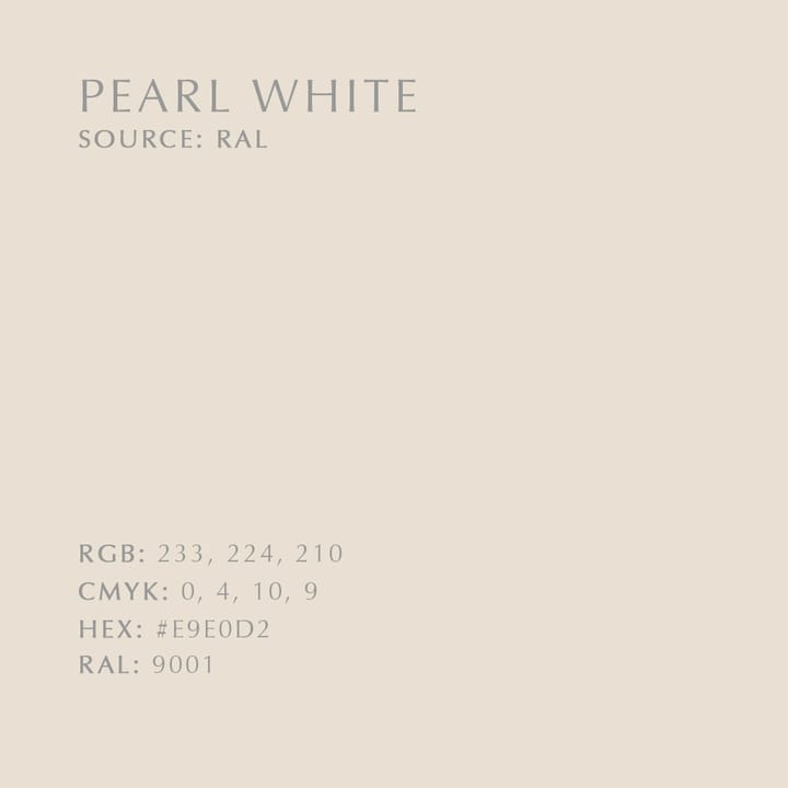 Asteria Up ceiling lamp medium - Pearl white - Umage