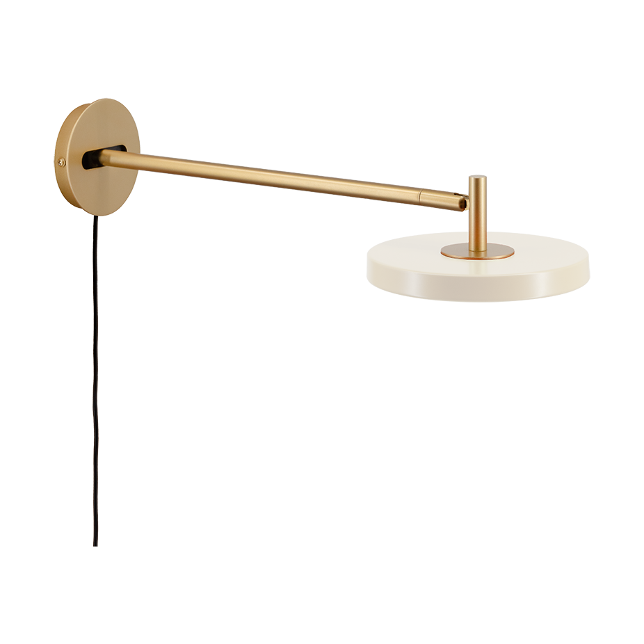 Umage Asteria Wall long wall lamp Pearl white | Scandinavian Design | Wall lights | White