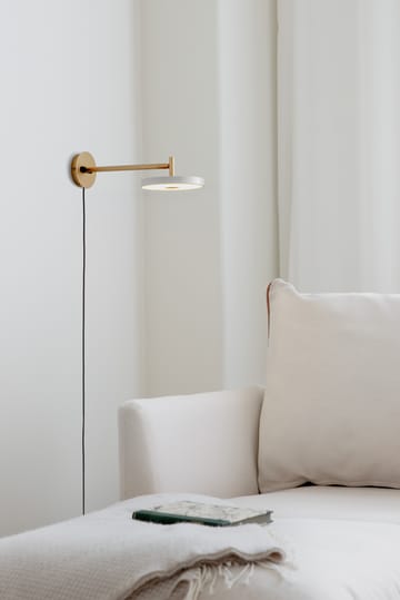 Asteria Wall long wall lamp - Pearl white - Umage