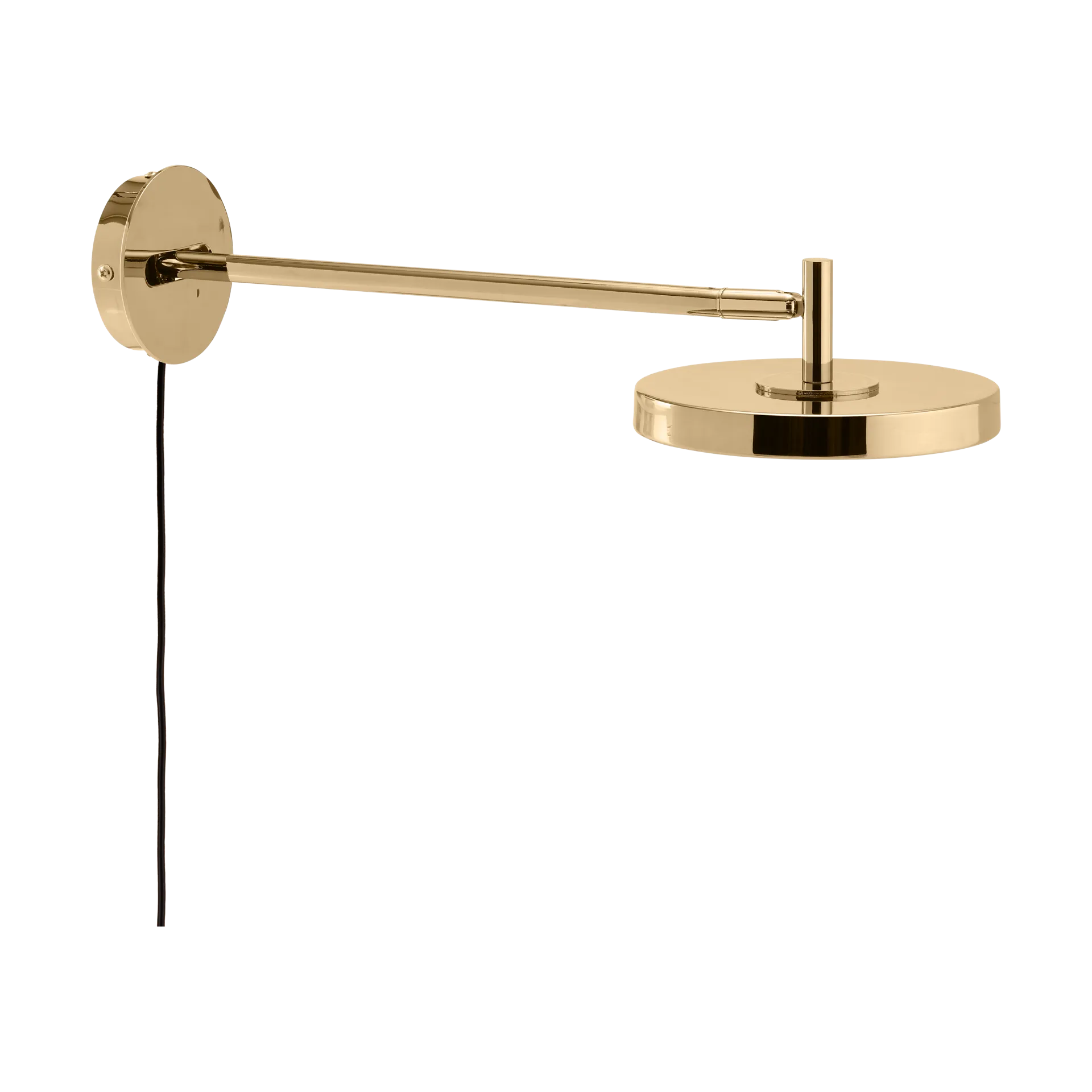 Asteria Wall long wall lamp, Polished brass Umage