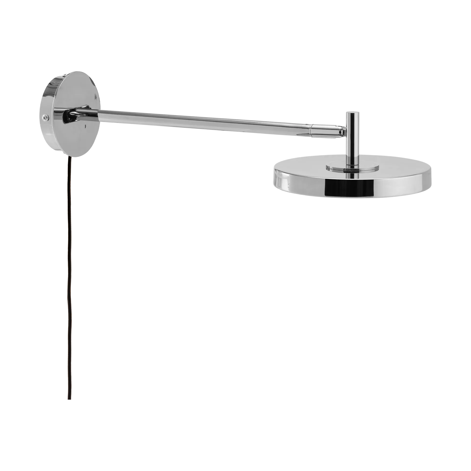 Asteria Wall long wall lamp, Polished steel Umage