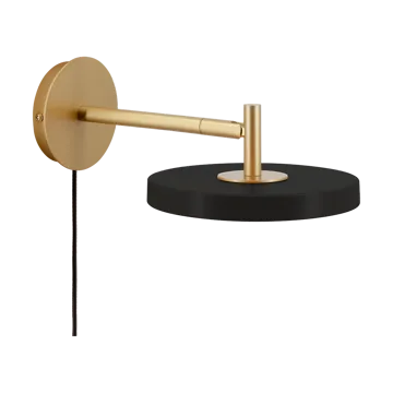 Asteria Wall short wall lamp - Black - Umage