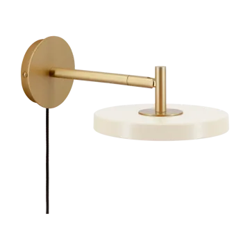 Asteria Wall short wall lamp - Pearl white - Umage