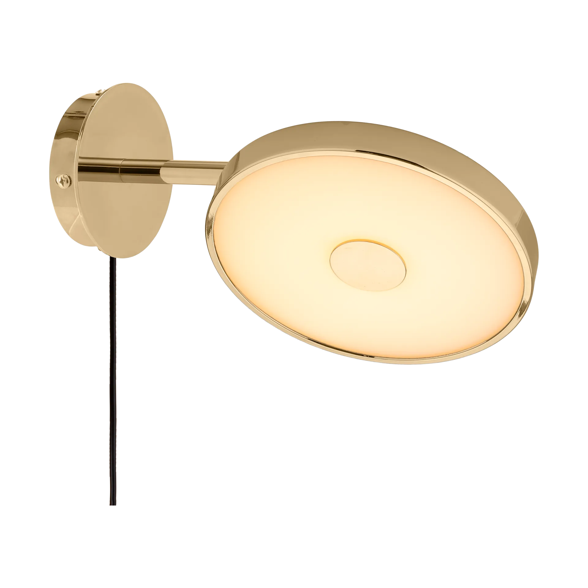 Asteria Wall short wall lamp, Polished brass Umage