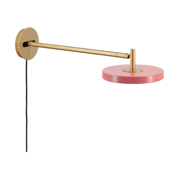 Asteria Wall wall lamp - Long, Nuance rose-brass - Umage