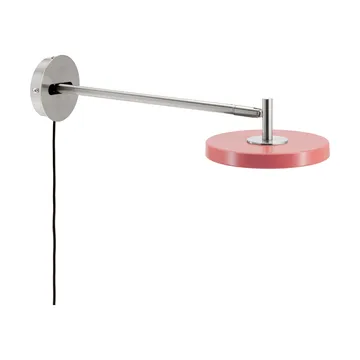 Asteria Wall wall lamp - Long, Nuance rose-chrome - Umage