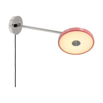 Asteria Wall wall lamp - Long, Nuance rose-chrome - Umage