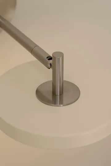 Asteria Wall wall lamp - Long, Pearl white-chrome - Umage