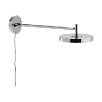 Asteria Wall wall lamp - Long, Polished steel - Umage