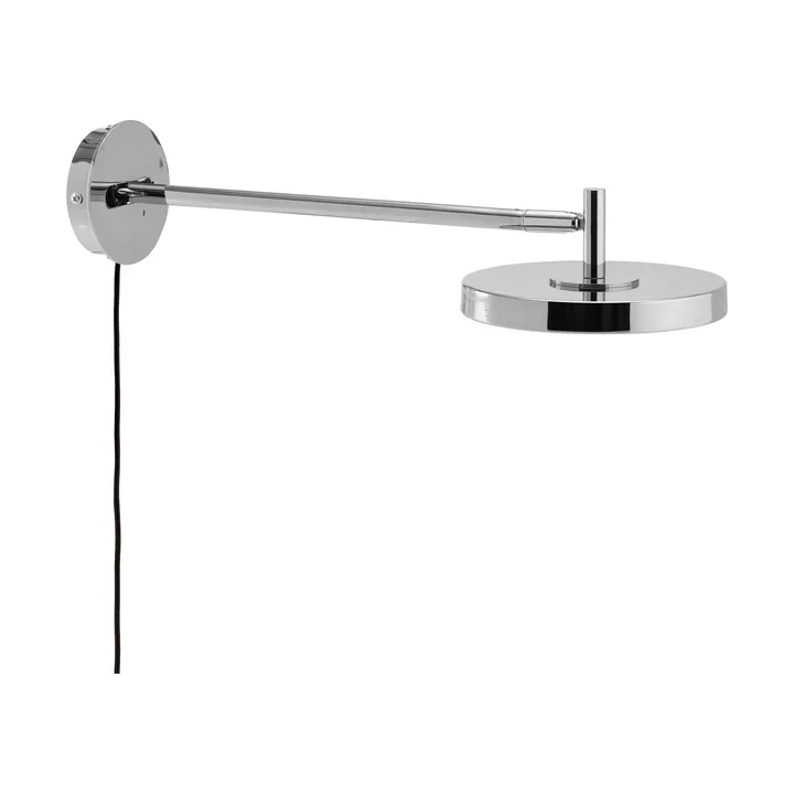 Asteria Wall wall lamp - Long, Polished steel - Umage